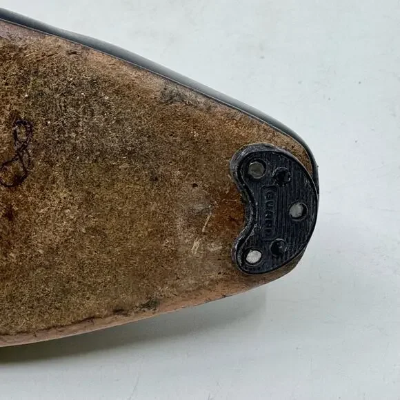 Vintage Salvatore Ferragamo Gold Buckle Low Pumps - Picture 8 of 12